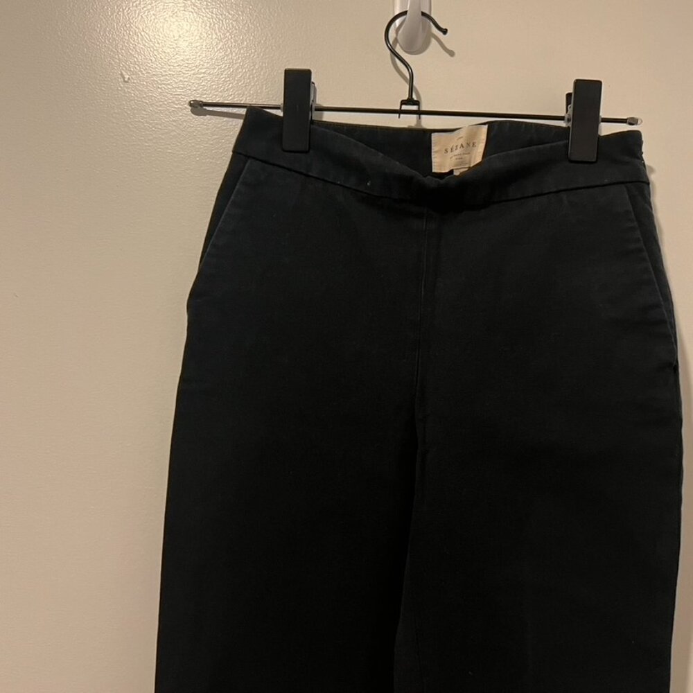Sezane Clara Trousers Noir. - Size 32 - Picture 5 of 6
